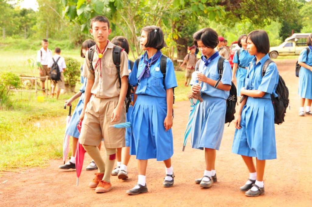 タイ東北地方（イサーン）の子ども達