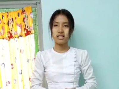 【ミャンマー】HOPE奨学金候補生 教師になりたいプーさん