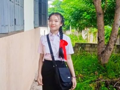 【ラオスHOPE奨学生】教育の機会に感謝