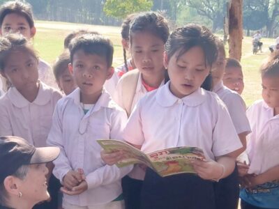 【ラオス】12年ぶりの学校訪問 – 図書館活用事例