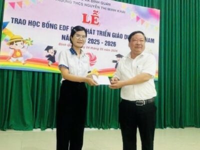 【ベトナム】中学校長、心からの感謝の手紙
